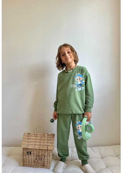 Labubu Erkek Çocuk 2 Iplik Alt Üst Takım Süper Kalite Kumaş fiyatları