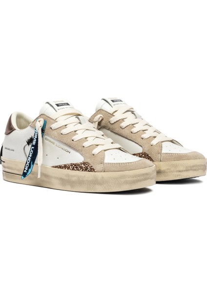 Kadın Sneaker ( Günlük) 25100AA8 Crime London Sk8 Deluxe White fiyatları