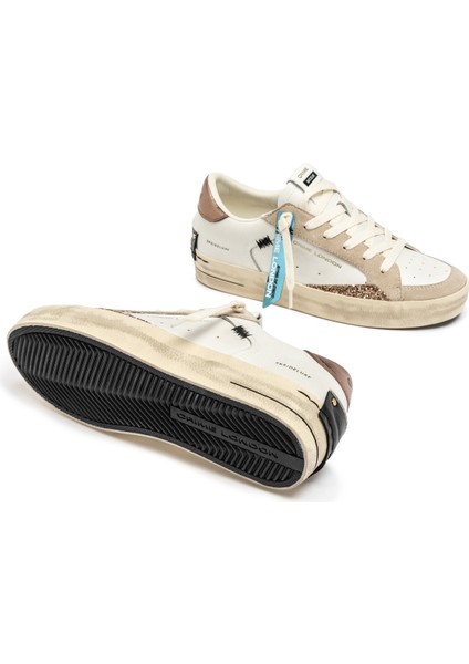 Kadın Sneaker ( Günlük) 25100AA8 Crime London Sk8 Deluxe White fırsatları