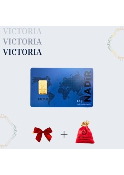 Gold 1 Adet 2.5 gr 24 Ayar (995) Altın