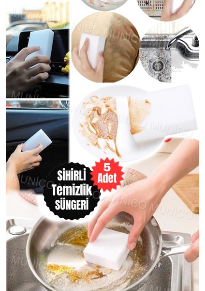 5'li Parlatıcı Temizleyici Set, Iz ve Çizik Giderici, Çok Amaçlı Temizleme Paketi fiyatları