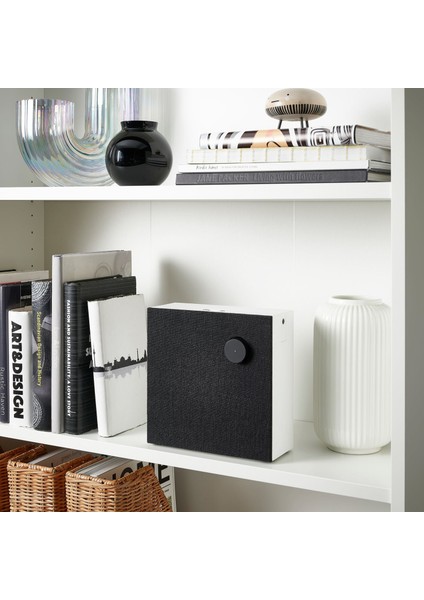 Bluetooth Hoparlör, Siyah-Beyaz, 20X20 cm fiyatları