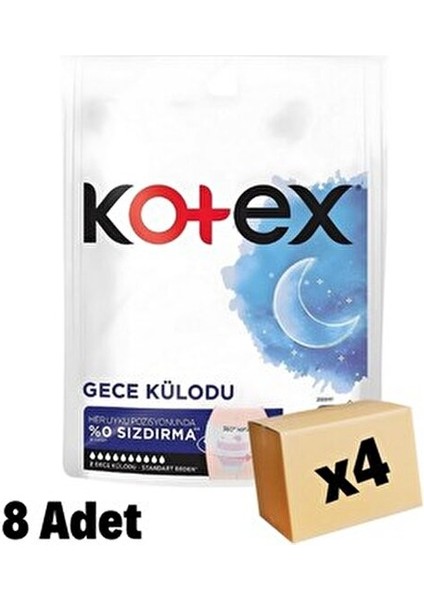 Gece Külodu 4 Adet Sızıntı Önleyici Teknoloji ile Gün Boyu Konfor Sağlar modelleri