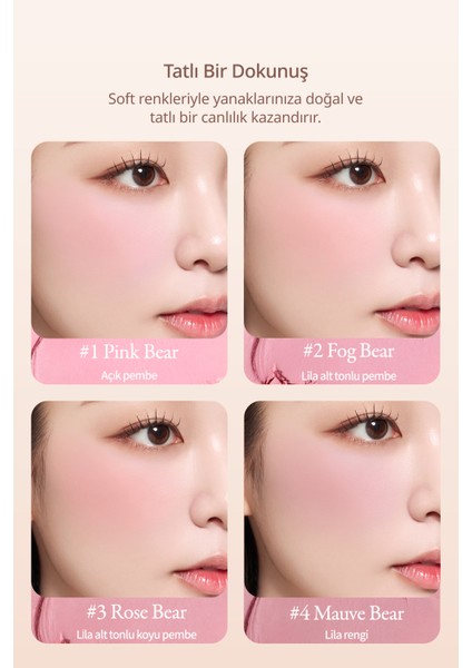 Karıştırılabilir Renk Tonlarına Sahip 4lü Jel Allık Dasıque Blending Mood Cheek (#17 Mauve Bear) fiyatları