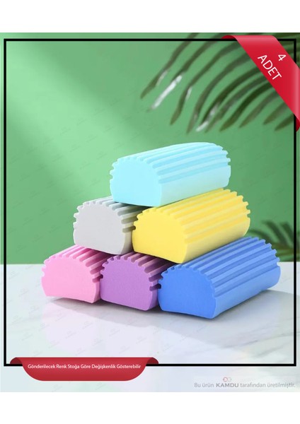 4'lü Çok Amaçlı Nemli Temizlik Süngeri Seti, Pva ve Toz Alma Süngeri