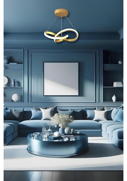 Quina Eskitme Tek Renk Modern Sarkıt LED Avize modelleri