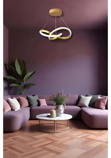 Quina Eskitme Tek Renk Modern Sarkıt LED Avize fırsatları