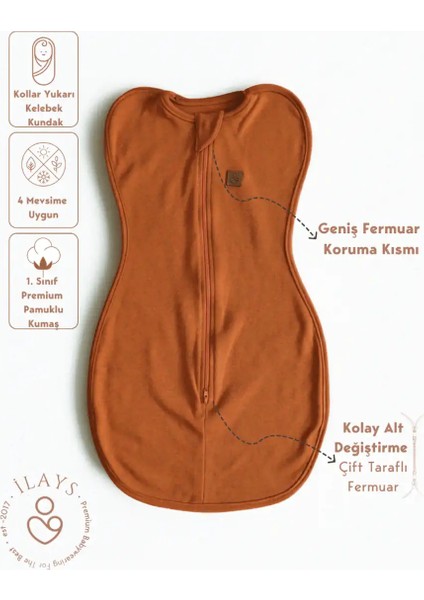 Yenidoğan Kundak Tulumu Uyku Kundağı Uyku Tulumu