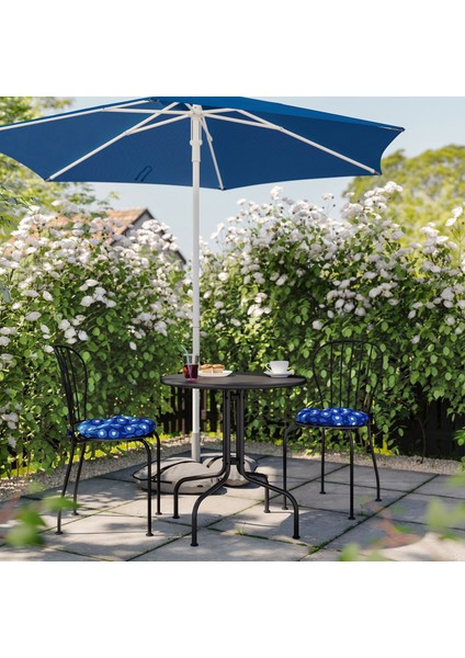 Masa ve Sandalye Seti, Gri, Klösan Koyu Mavi, 2 Sandalyeli fiyatları