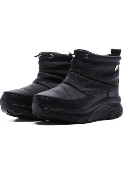 D'lux Walker-Winter Up Memory Foam Waterproff Womens Sneaker Hafızalı Taban Su Geçirmez Kadın Bot Siyah modelleri