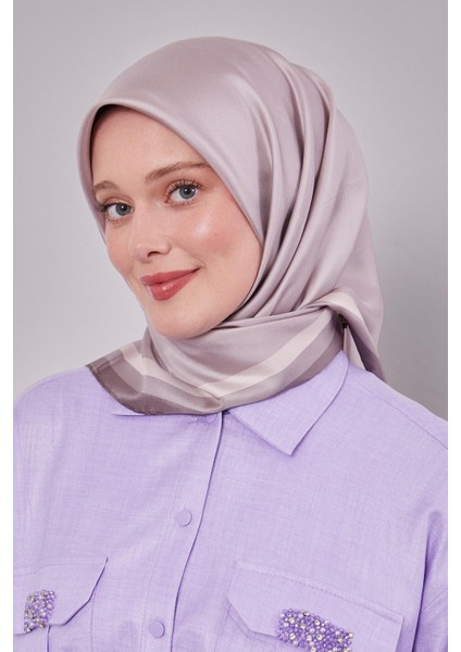 A.vizon Kenar Bordürlü Twill Ipek Eşarp fiyatları