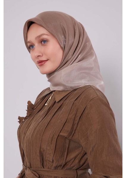 Toprak Çift Renk Kehribar Eşarp