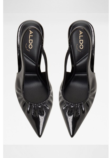 Mystie Ayakkabı Orta Boy Topuklu - Siyah