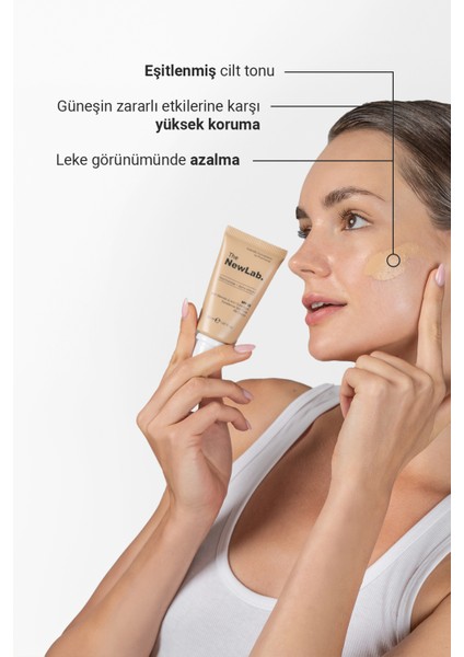 Akne ve Leke Karşıtı Cilt Tonu Eşitleyici SPF 30 BB Krem 50 ml