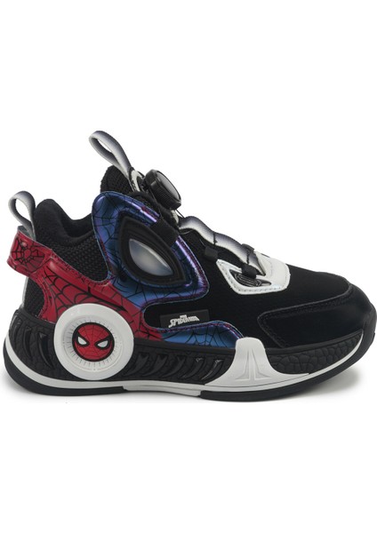 Spiderman LIGHT.F5PR Siyah Erkek Çocuk Spor Ayakkabı