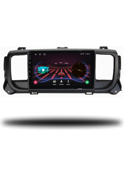 Citroen Jumpy Android Carplay Multimedya 2017-2022 4 GB Ram + 32 GB Hafıza + 4 Çekirdek