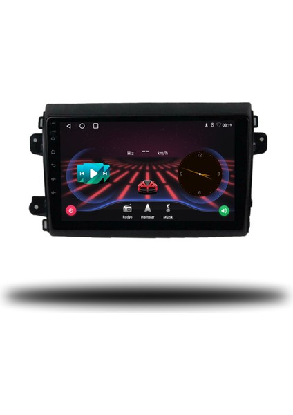 Fiat Ducato Android Carplay Multimedya 2022-2023 4 GB Ram + 32 GB Hafıza + 4 Çekirdek