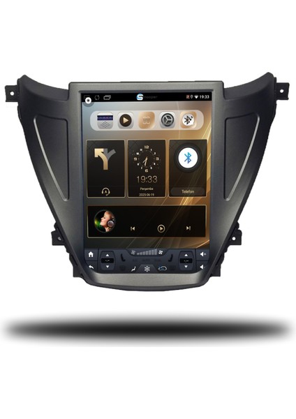 Hyundai Elantra Tesla Ekran Android Carplay Multimedya 2013-2015 4 GB Ram + 32 GB Hafıza + 4 Çekirdek