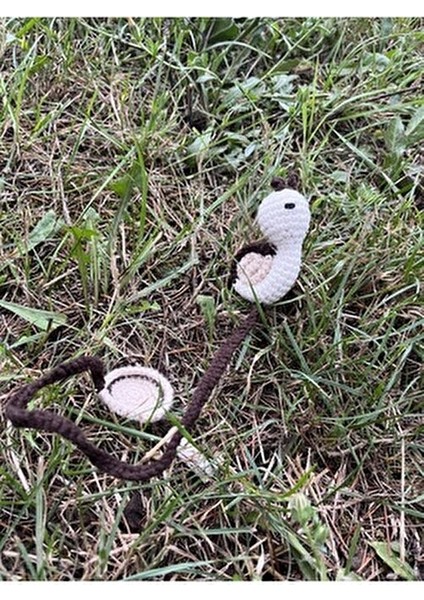 Amigurumi Salyangoz Kitap Ayracı Kitap Severler İçin 1 Adet Renkli