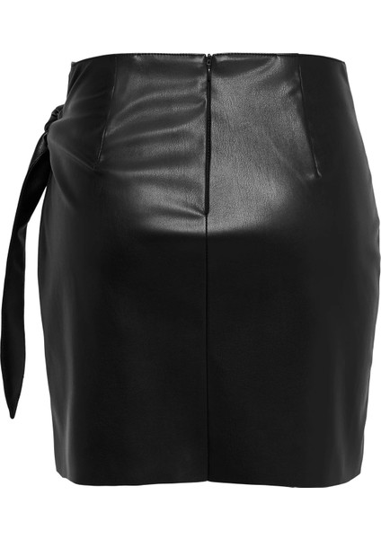 Onlolivia Faux Deri Kadın Mini Etek 15237194 indirimleri