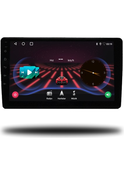 Peugeot 407 Android Carplay Multimedya 2005-2011 4 GB Ram + 32 GB Hafıza + 4 Çekirdek