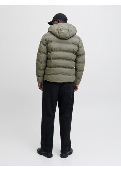 Jjelements Suni Deri Görünümlü Şişme Mont 12279239 fırsatları