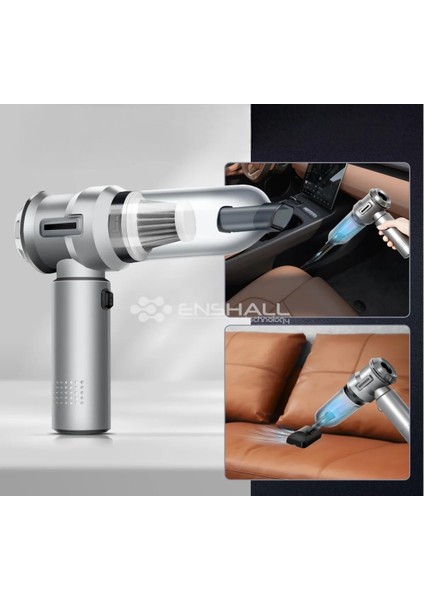 Kablosuz 3 Kademe 2in1 Profesyonel Mini Araç Süpürgesi, Güçlü ve Çok Renkli. fiyatları