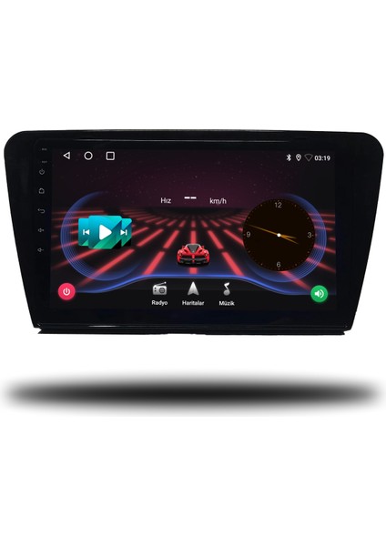 Skoda Octavia Android Carplay Multimedya 2013-2020 4 GB Ram + 32 GB Hafıza + 4 Çekirdek