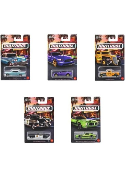 Matchbox Classic Muscle Cars 5'li Set GGF12986J