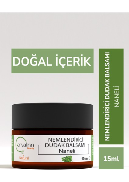 Dudak Balsamı (Lip Nemlendirici Besleyici Onarıcı 15 ml (Naneli)