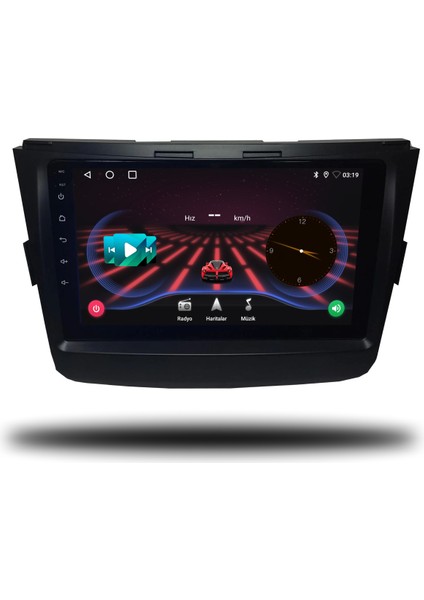 Ssangyong Musso Android Carplay Multimedya 2018+ 4 GB Ram + 32 GB Hafıza + 4 Çekirdek