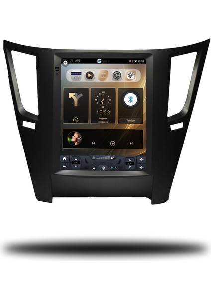 Subaru Legacy Tesla Ekran Android Carplay Multimedya 2010-2014 4 GB Ram + 32 GB Hafıza + 4 Çekirdek