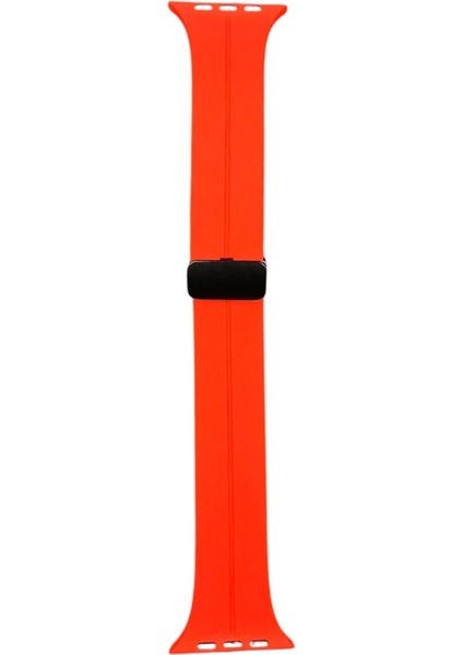 Silikon Mıknatıslı Akıllı Saat Kordonu 42/44/45/49MM (Large - Uyumlu)