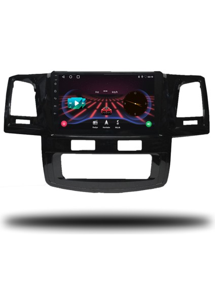 Toyota Hilux Android Carplay Multimedya 2008-2015 Dijital Klima 4 GB Ram + 32 GB Hafıza + 4 Çekirdek