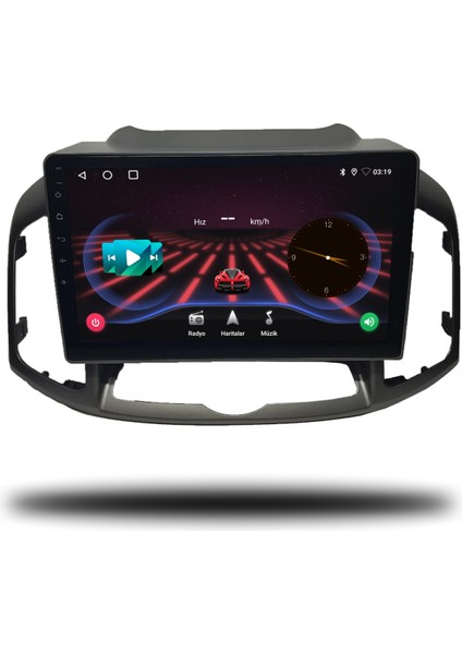 Chevrolet Captiva Android Carplay Multimedya 2012-2015 4 GB Ram + 32 GB Hafıza + 4 Çekirdek
