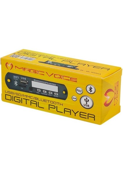 Magicvoice Usb-Sd-Mmc-Bluetooth Mikrofonlu Çevirici Digital Player modelleri