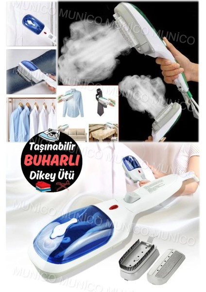 Taşınabilir Mini Dikey Buharlı Ütü, Şık ve Pratik Giysi Temizleme Cihazı