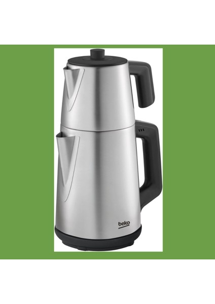 Güçlü ve Şık 1650 W Su Isıtıcısı, 1.7 L Demlik ve 0.7 L Çay Makinesi