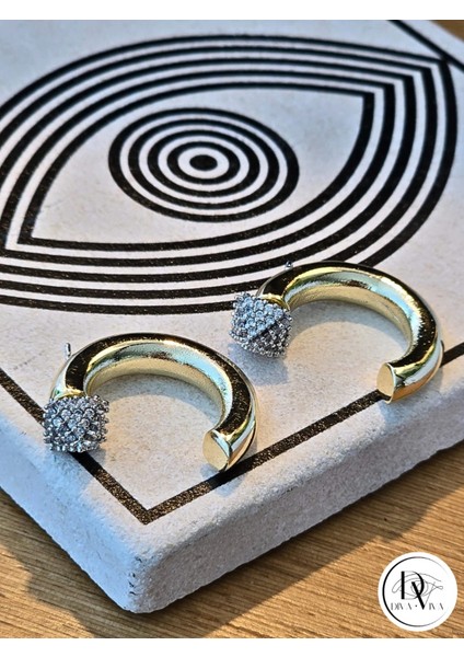 - Glow Earrings – Gold Kaplama Taş Detaylı Kadın Küpe (KOD-328) fiyatları