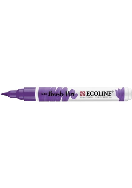 Ecoline Brush Pen Fırça Uçlu Kalem 548 Blue Violet