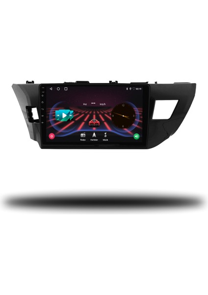 Toyota Corolla Android Carplay Multimedya 2013-2015 4 GB Ram + 32 GB Hafıza + 4 Çekirdek