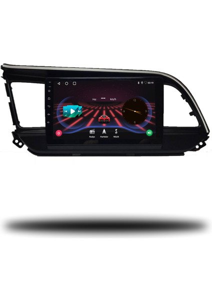 Hyundai Elantra Android Carplay Multimedya 2019-2020 4 GB Ram + 32 GB Hafıza + 4 Çekirdek
