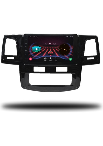 Toyota Hilux Android Carplay Multimedya 2005-2008 Dijital Klima 4 GB Ram + 32 GB Hafıza + 4 Çekirdek