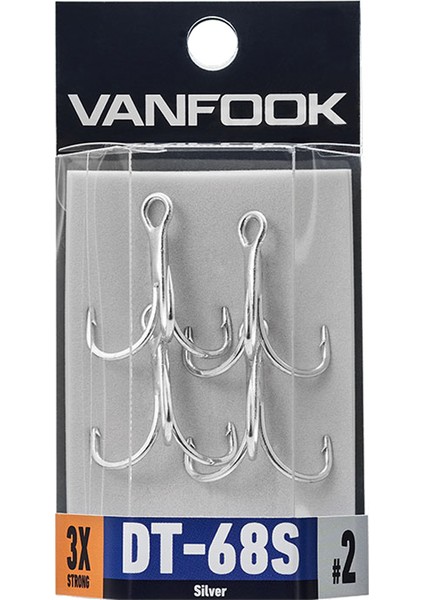 DT-68S Treble H Silver Üçlü Iğne