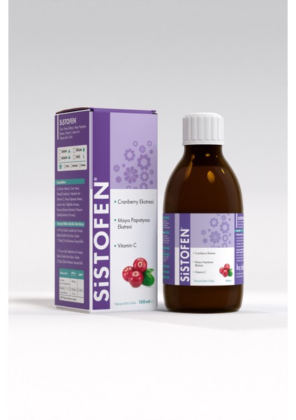 Cranberry (Turna Yemişi) Şurubu 150 ml