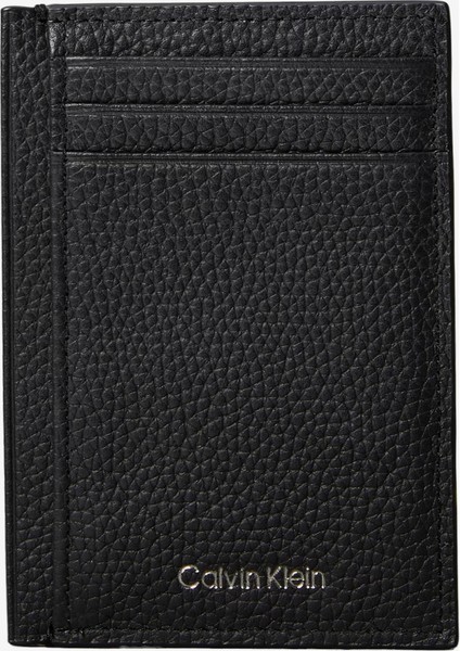 Ck LV04D1061G Foıl Emboss Ns Zıp Card Case Erkek Cüzdan indirimleri