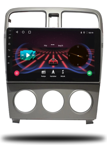 Subaru Impreza Android Carplay Multimedya 2002-2007 4 GB Ram + 32 GB Hafıza + 4 Çekirdek