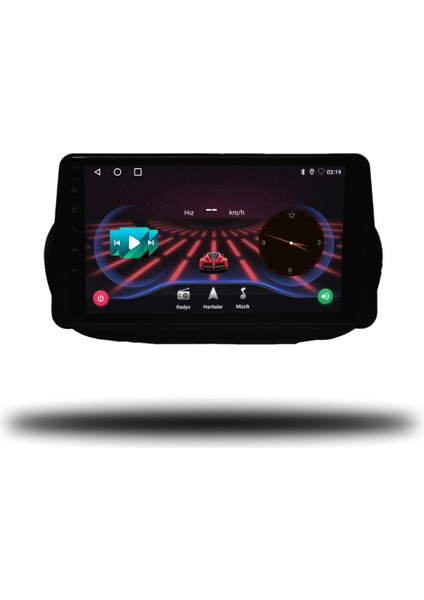 Fiat Fiorino Android Carplay Multimedya 2005-2022 4 GB Ram + 32 GB Hafıza + 4 Çekirdek