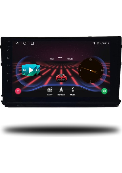 Volkswagen Polo Android Carplay Multimedya 2018-2022 4 GB Ram + 32 GB Hafıza + 4 Çekirdek