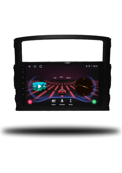 Mitsubishi Pajero Android Carplay Multimedya 2008-2014 4 GB Ram + 32 GB Hafıza + 4 Çekirdek